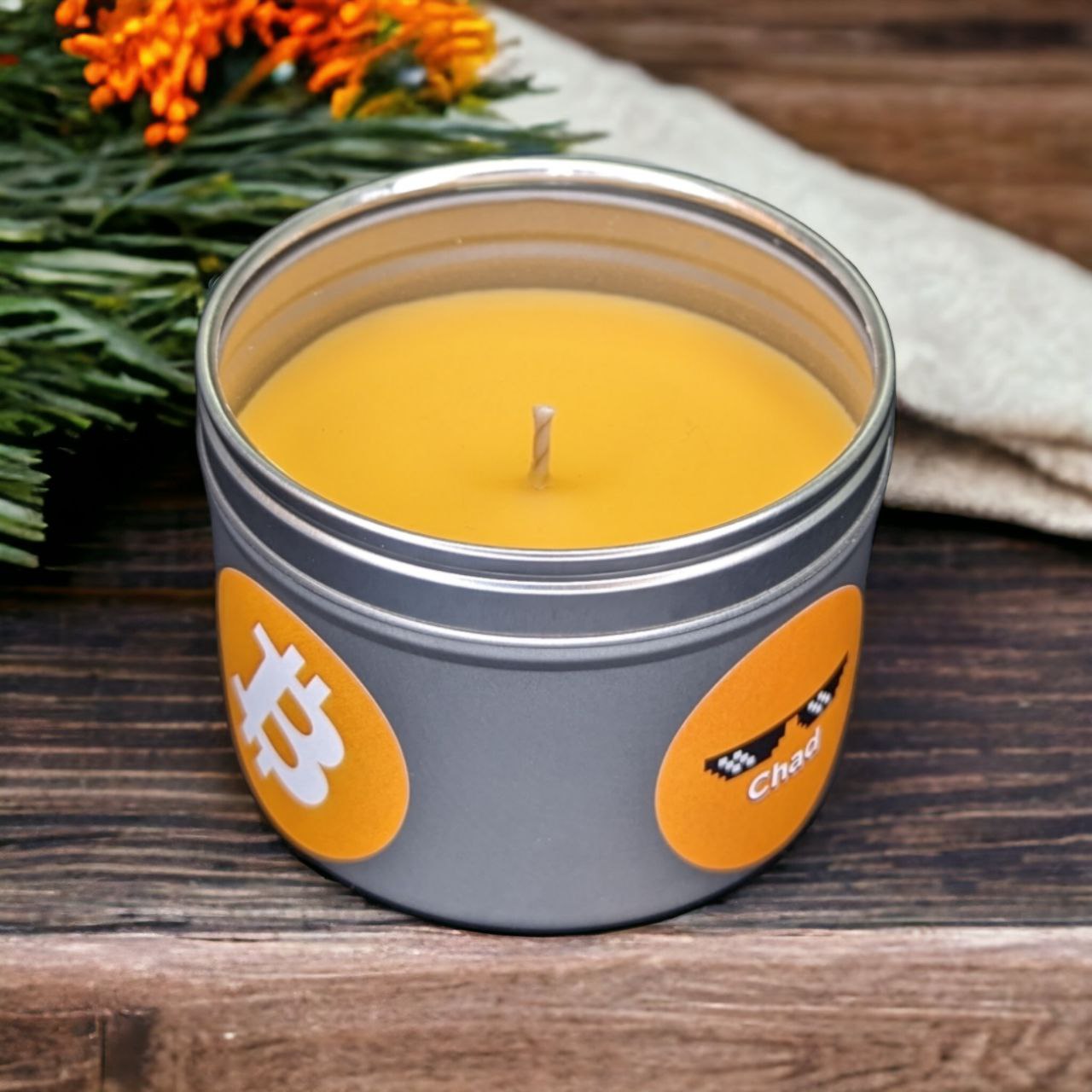 Soy Wax Candle close up | Scented Candle bitcoin| Home Fragrance top