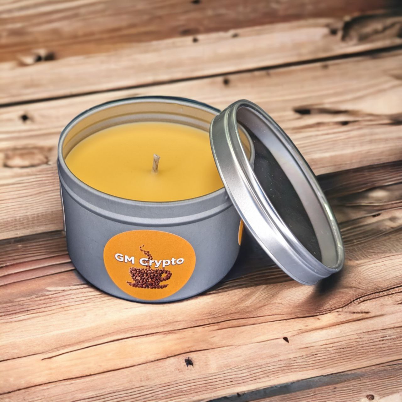 Soy Wax Candle with lid | Scented Candle overview | Home Fragrance front view